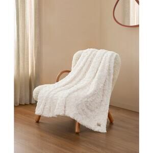 UGG Natural Adalee 50" x 70" Faux Fur Throw